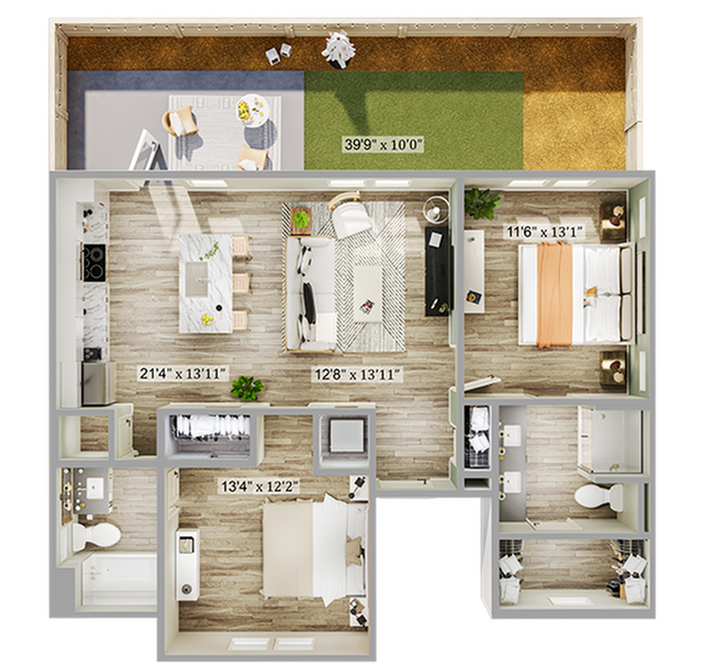 Unit 9 74 floor plan